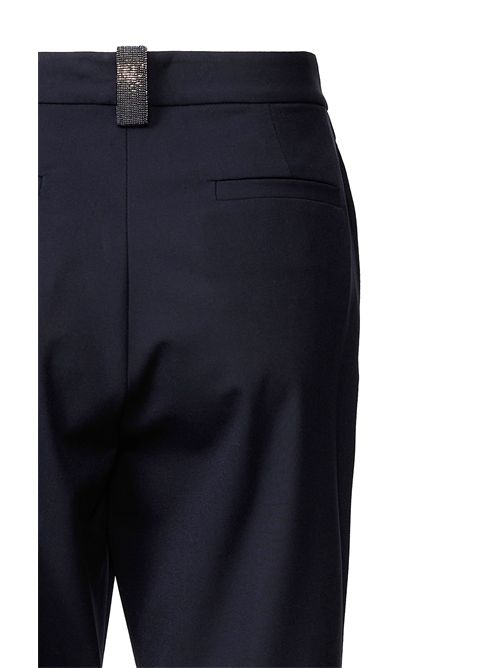 REGULAR FIT PANTS FABIANA FILIPPI | PAD266F3265146 BLU NOTTE